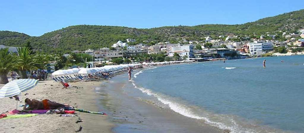 Παραθαλασσια Στουντιο Μιχαλιας Sea View Studio Michalias Agia Marina  المظهر الخارجي الصورة
